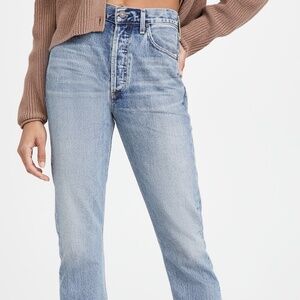 Citizens of Humanity Charlotte High Rise Straight Jean in Wynwood Size 27